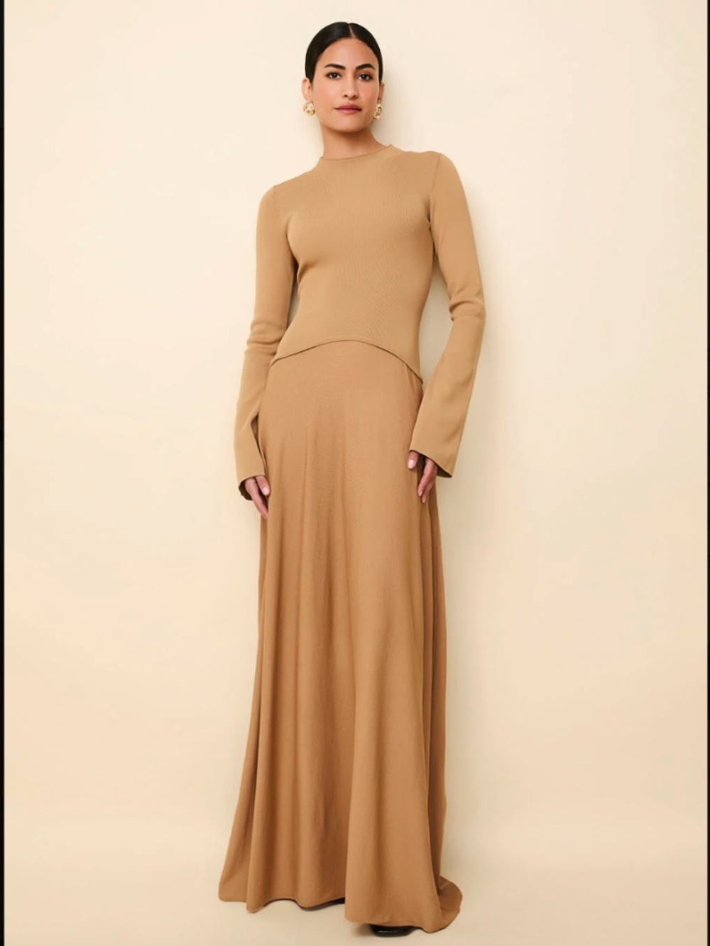 Solid & Striped Soglio Dress Camel